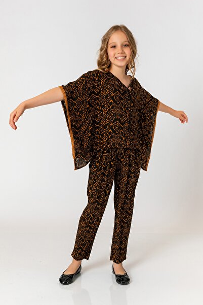 incity Girl's Mustard Shalwar Pants