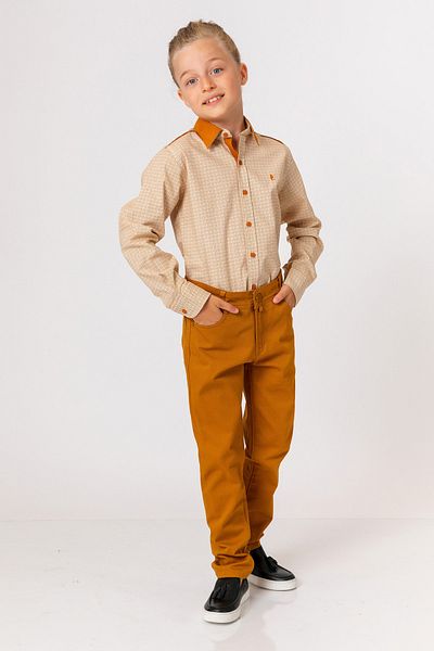 incity Boy's Mustard Pants