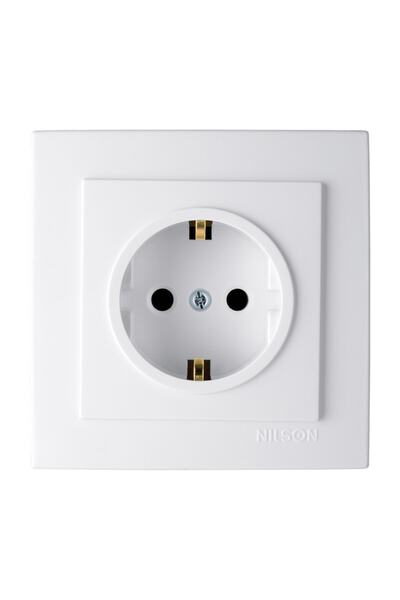 Nilson مقبس توران الأبيض المؤرض