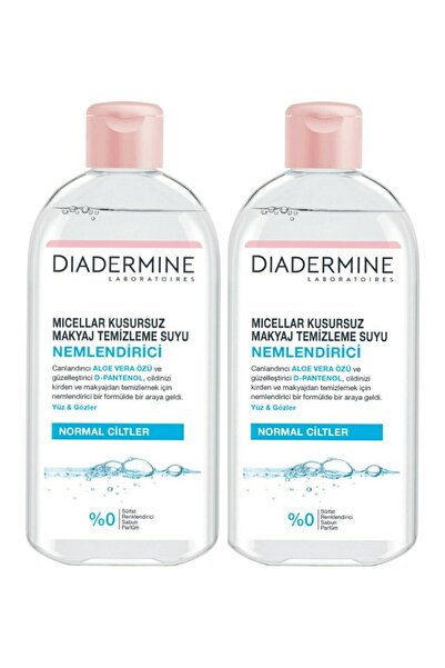 Diadermine Nemlendirici Micellar Kusursuz Makyaj Temizleme Suyu 400 ml X 2 Adet