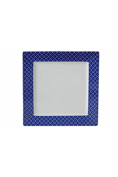 Porland Blue Passion Desen1 Düz Tabak 27cm