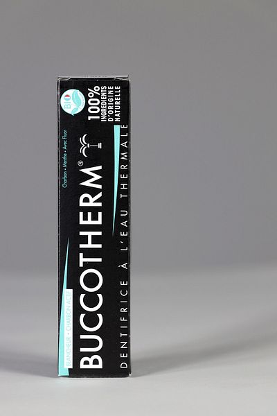 Buccotherm Black Toothpaste - Comfortable Cut