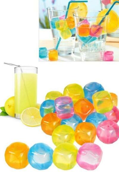 Milyon Store Renkli Kare Tükenmez Buz Küpü 15li