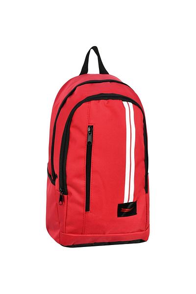 İKON MARKET Red Plain Sports Backpack