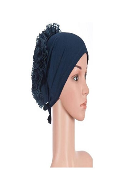 Genel Markalar Fırfırlı Lacivert Bone