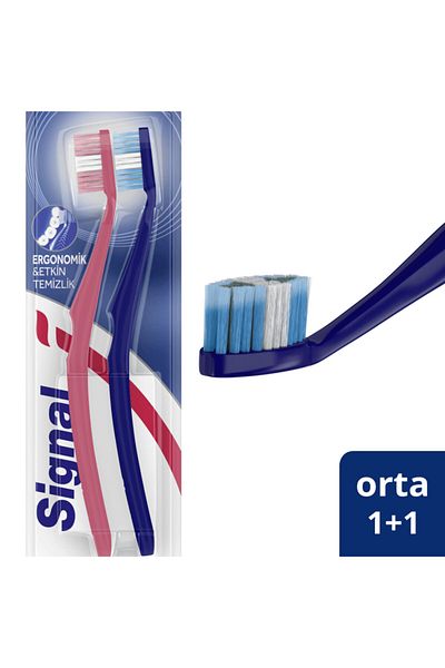 Signal Ergonomic 1+1 Toothbrush