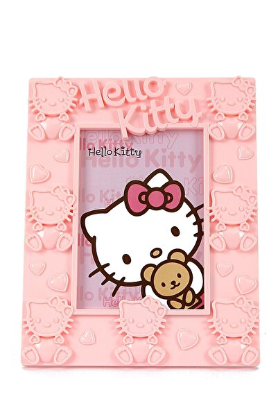 Birlik Fotoğrafçılık Pembe Hello Kity Çerçeve 5x7 (13x18) Yjl7730