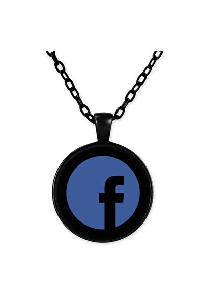 astak فيسبوك سلسلة سوداء قلادة Bll380