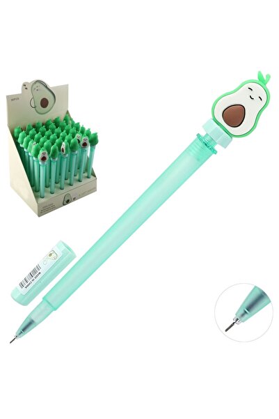 GENC DIJITAL BASKI قلم جل برأس دوار بالأناناس