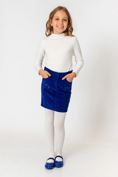 incity Girl's Velvet Saks Skirt