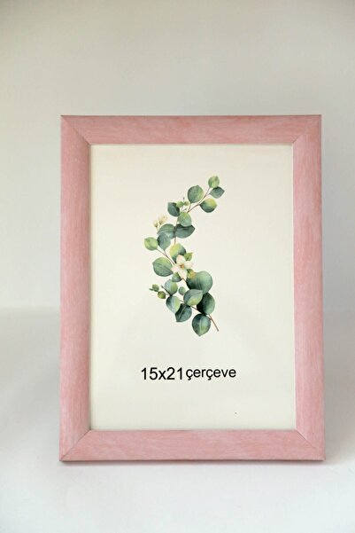 oversstore Dekoratif 15x21 Palet Çerçeve Pembe