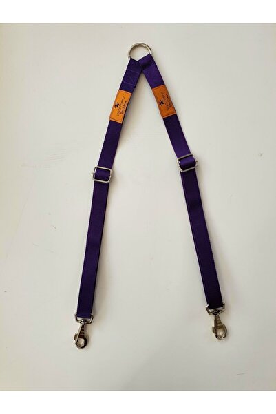 Loyal Friend Store Ikili (çift) Köpek Gezdirme Tasması Ayarlanabilir Mor Renk