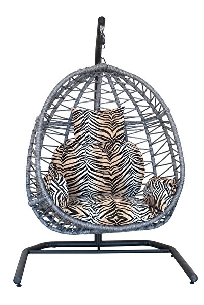 marble wooden Armut Salıncak İp Örme