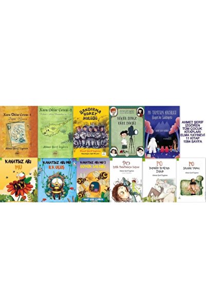 ELMA Yayınevi Ahmet Şerif Izgören Tüm Çocuk Kitapları 11 Kitap