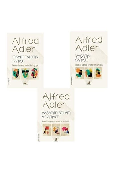 Teen Yayıncılık Alfred Adler Seti (yaşamın Anlam Ve Amacı-insanı Tanıma Sanat...