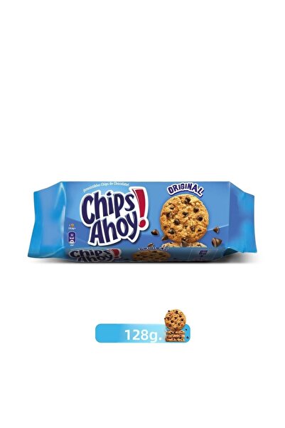 Chips Ahoy كوكيز الشوكولاتة الأصلية - كوكيز مع قطع الشوكولاتة 128 جرام