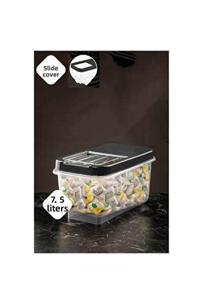 Transformacion Reagan Tablet and Detergent Storage Box 7.5 lt ANTHRACITE717738