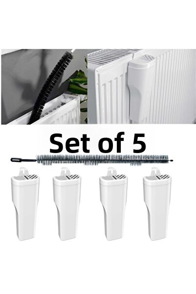 Dükkanönü Set of 5 4 Heater Honeycomb Room Humidifier 1 Heater Cleaning Brush Set