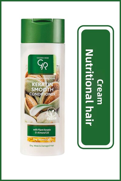 Golden Rose بلسم كيراتين لفرد الشعر بزيت اللوز 430 مل