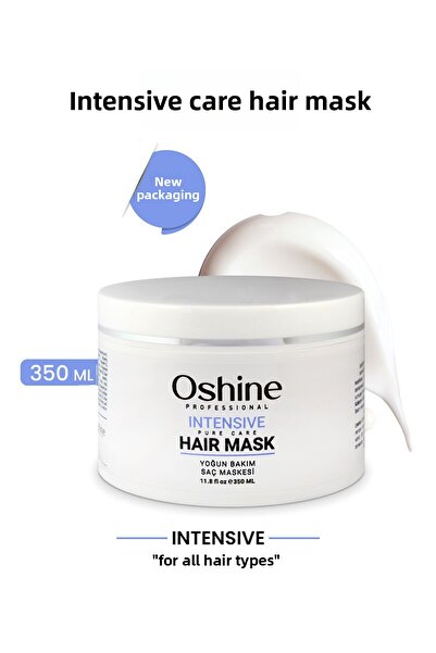 OSHİNE قناع شعر للعناية المكثفة خاص بالشعر التالف والمُعالج، قناع العناية الم...