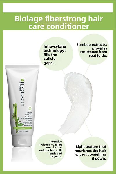Biolage كريم العناية بالشعر فايبر سترونج للشعر التالف وسهل الكسر 200 مل