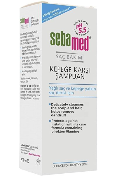 Sebamed 200 ml Care Shampoo - Anti-Dandruff, 1 Pack