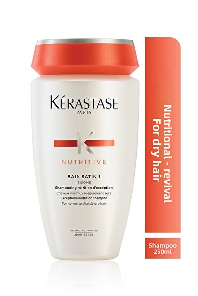 Kerastase Nutritive Bain Satin No:1 Nutritious Shampoo for Dry Hair 250ml
