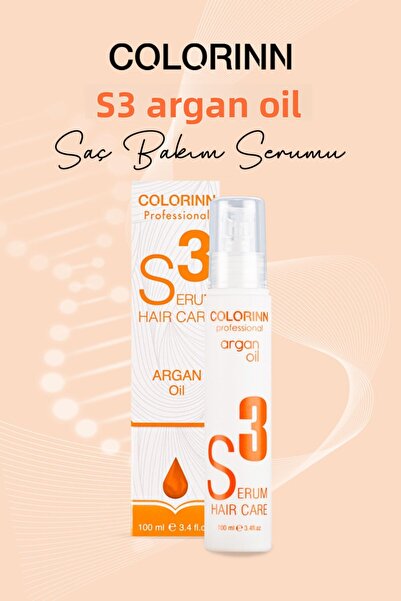 Colorinn S3 Argan Oil Hair Care Serum 100 ml