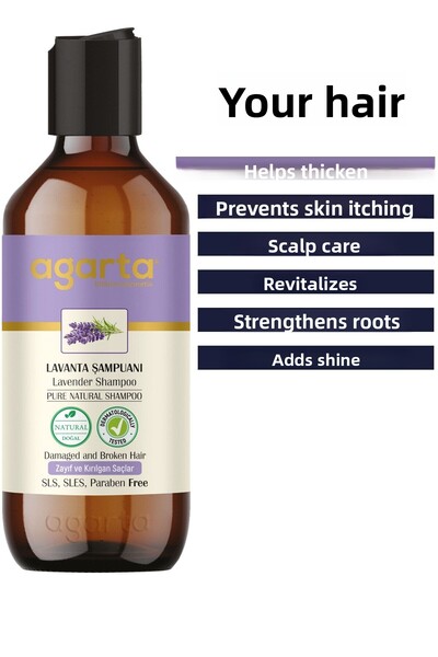 Agarta Natural Lavender Shampoo 400 ml