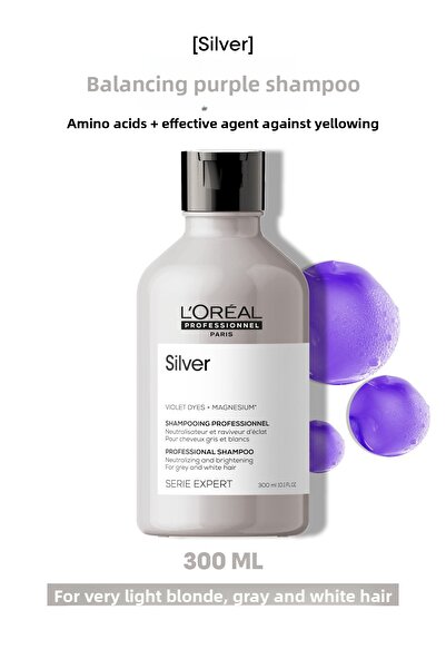 L'oreal Professionnel موازن اللون الفضي الخبير - للشعر الأشقر الفاتح جدًا وال...