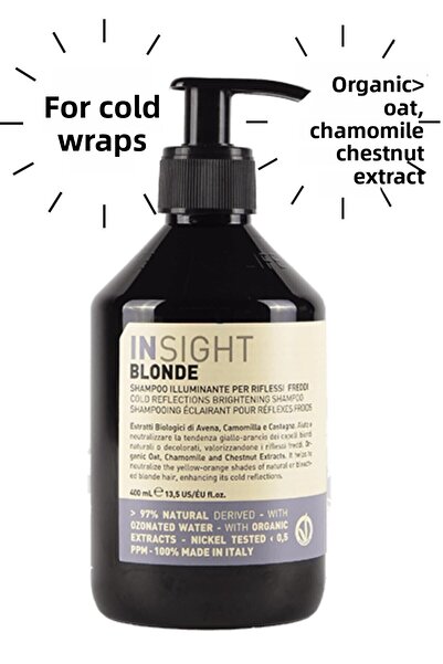 Insight Cold Reflection Blonde Shampoo - 400ml8029352356827