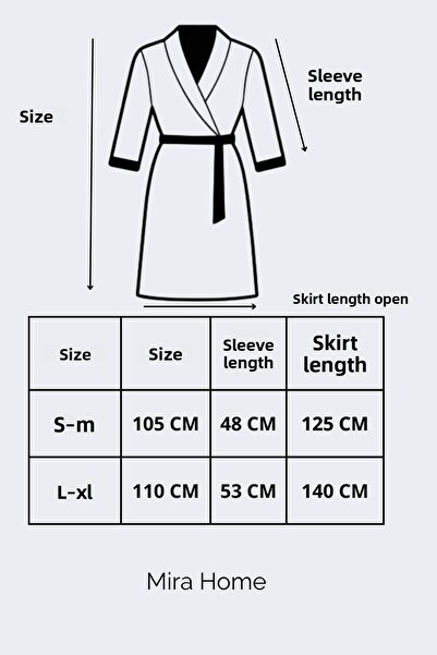 Mira Home Softeco Bathrobe Set with Towels - 100% Cotton