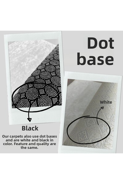 Evmila Patterned Bath Mat 2 Pieces 50x60 cm - 60x100cm