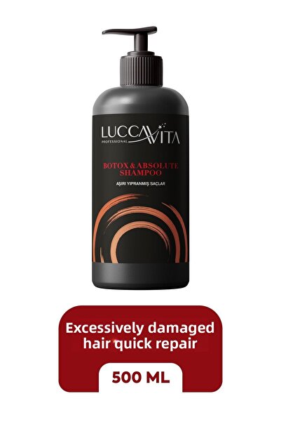 Lucca Vita Fast Repair Shampoo for Excessive Damaged Hair 500ml