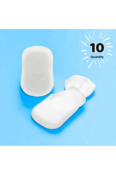 ThreeMB Toys 10 صناديق من الصابون الورقي المحمول للاستعمال مرة واحدة