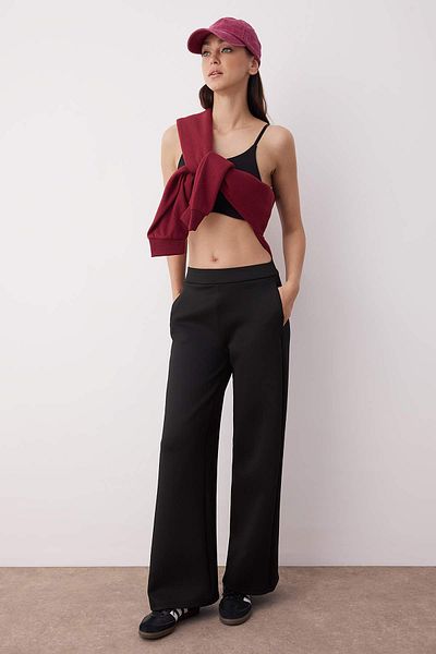 Trendyol Collection Pantaloni de sport negri pentru scafandru/îmbrăcăminte sport subacvatică THMAW26EA00000