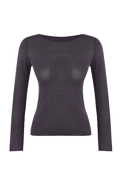 Trendyol Collection Ανθρακί Βασικό Λεπτό Πλεκτό Πουλόβερ TWOAW26KZ00112