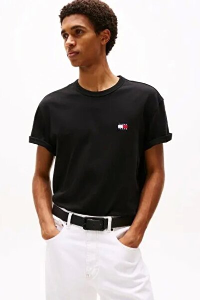 Tommy Hilfiger Ανδρικό μαύρο T-shirt 20322 Tommy τζιν