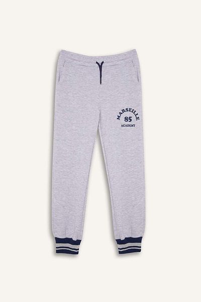 DeFacto Pantaloni de sport imprimați cu talie elastică pentru băiat D2142a824au