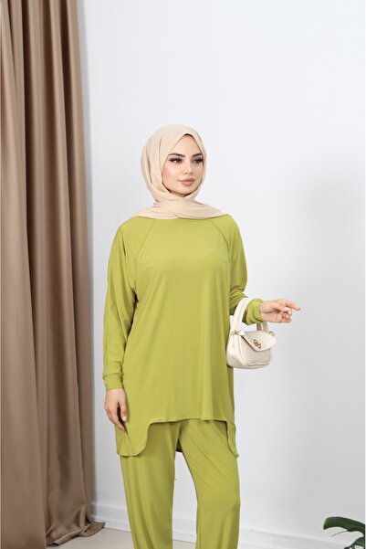 NİSUM MODA Σετ φαρδύ πανί