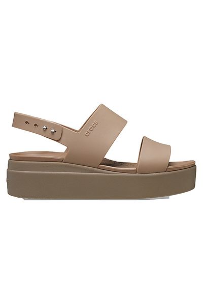 Crocs 206453-2EL Γυναικεία σανδάλια Brooklyn Low Wedge