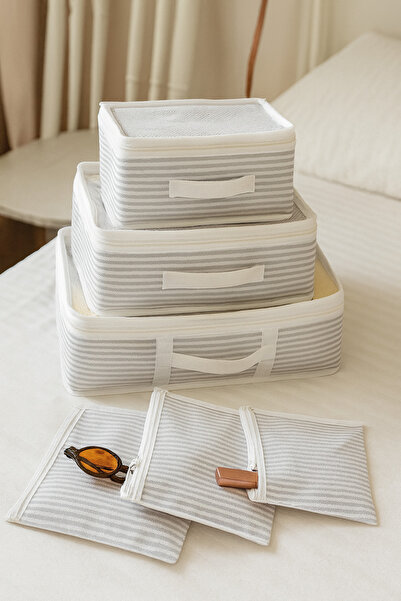 Pazar Kapısı Οργάνωση βαλίτσας 6 τεμαχίων Τσάντα ταξιδιού Οργανωτής βαλίτσας