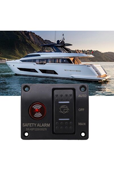 Seaflo Sintine Pompası Kontrol Paneli. 12v Alarmlı. Kontrol Paneli