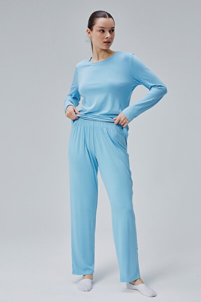 DOSXX Lily 1St Quality Bamboo Lycra Women's Long Sleeve Pajamas Suit