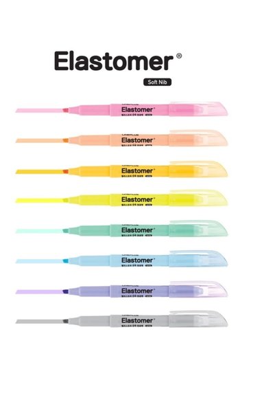 Lineplus Elastomer Highlighter Pastel Colors Lilac