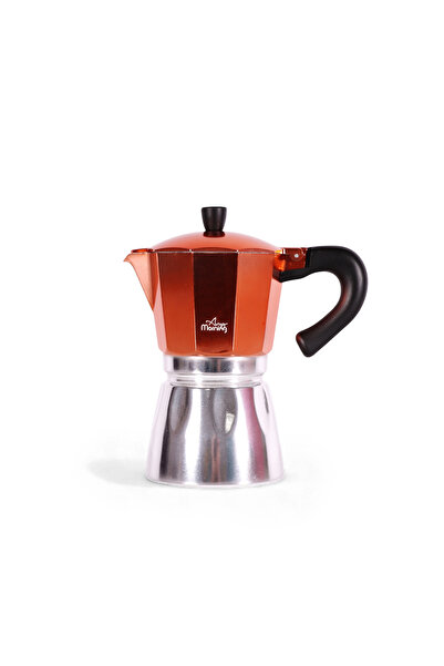 Any Morning Cafetieră espresso Moka din aluminiu, pentru aragaz, 240 ml - 8 oz