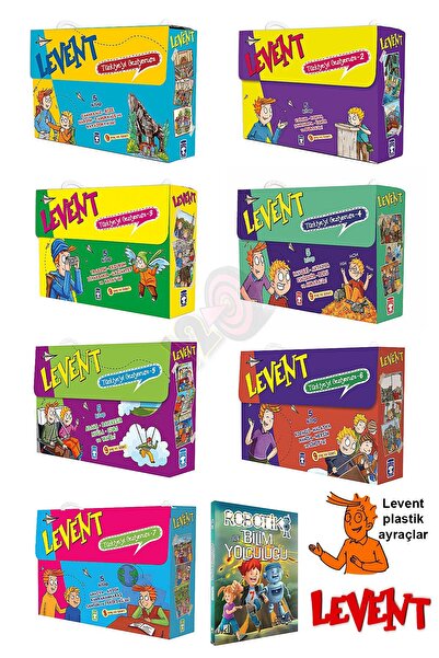 Timaş Çocuk Levent Türkiye'yi Geziyorum Hikaye Seti 35 Kitap 1-2-3-4-5-6-7 (8...