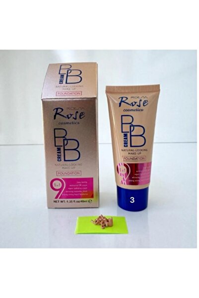Roesıa Rose Cosmetics Roesia Rose Cosmetics Krem Fondöten No:3 YENİ