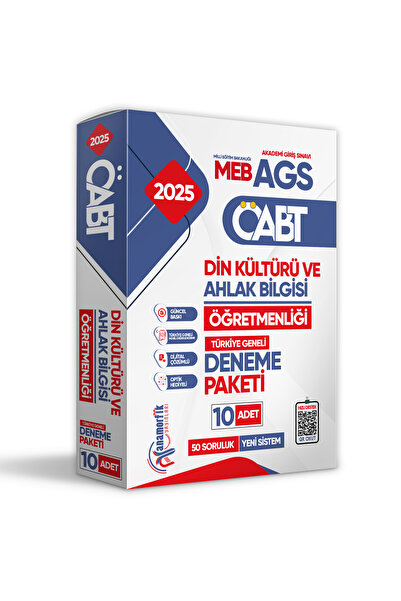 Anamorfik Yayınları 2025 ÖABT Din Kültürü ve Ahlak Bilgisi Anamorfik DKAB Öğr...