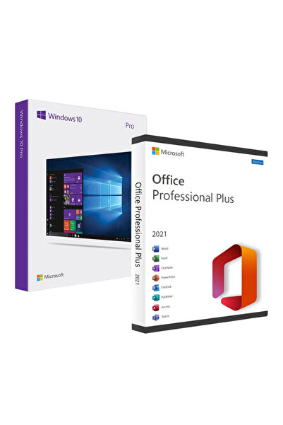 MICROSOFT Office 2021 Pro Plus + Windows 10 Pro Dijital Lisans Keyi